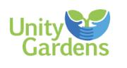 Unity Gardens logo